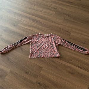 red leopard print shirt